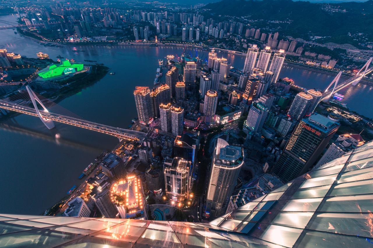Glenview Itc Plaza Chongqing Hotell Eksteriør bilde